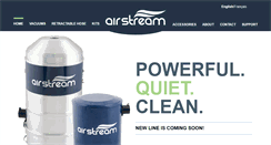 Desktop Screenshot of airstreamvacuums.com